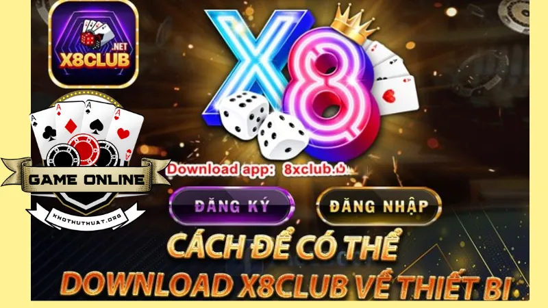 Các bước tải x8club về máy cực kì đơn giản