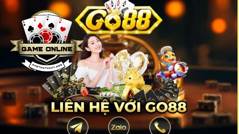 Các phương thức liên hệ khi tải Game Go88