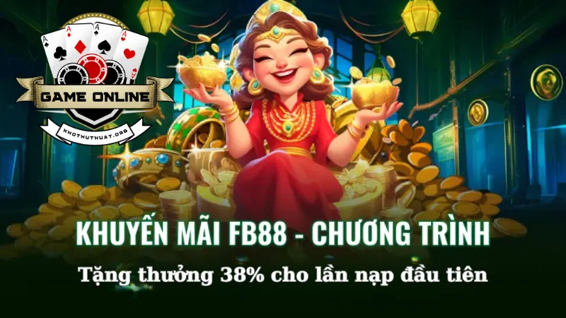 Khuyến mãi FB88 dành cho người dùng mới có lần nạp đầu tiên