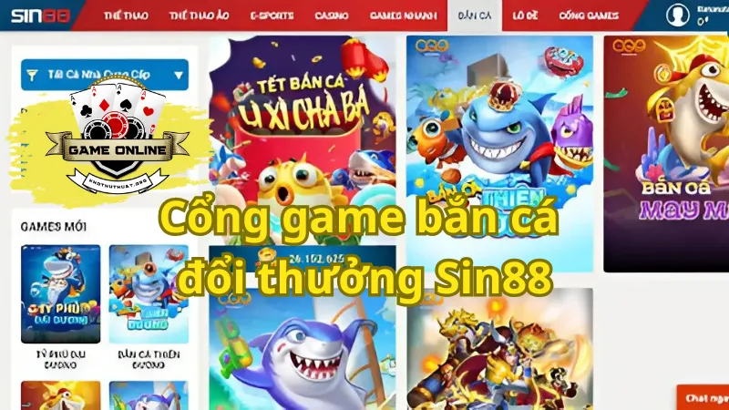 Hệ thống game bắn cá đa dạng Hệ thống game bắn cá đa dạng 