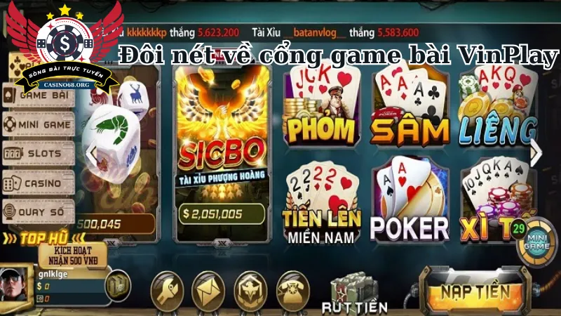 Đôi nét về cổng game bài VinPlay